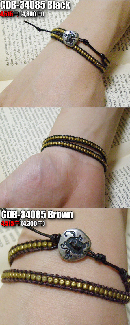 Gaudi Double Strap Wrap Bracelet ラップブレスレッ�