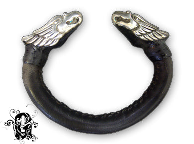 Eagle Head Leather Bracelet