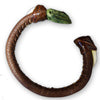 Iguana Head Leather Bracelet