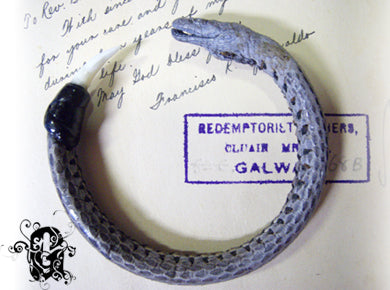 Water Snake Leather Bracelet