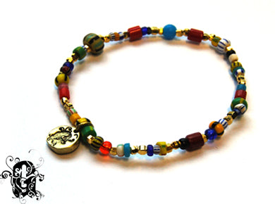 Gaudi Gold Beads