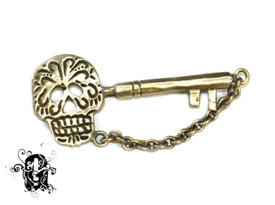 Cranium Brass ラペルピン