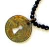 Gaudi Old Coin Necklace スピネル