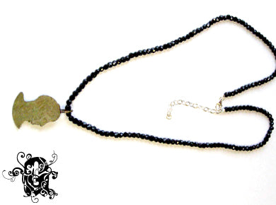 Gaudi Old Coin Necklace スピネル