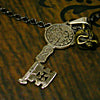 Silver Key Medalion シルバー ペンダント