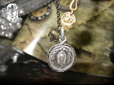Virgen Maria Medalion シルバー ペンダント