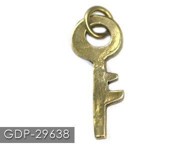 Brass Key Pendant シルバー ペンダント