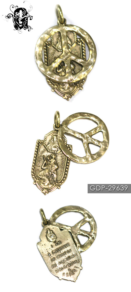 Punk Medallion シルバー ペンダント