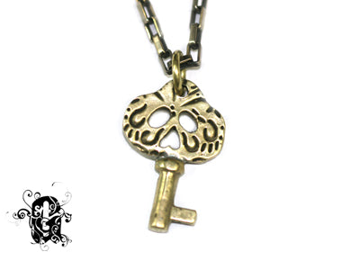 Key Skull シルバー ペンダント