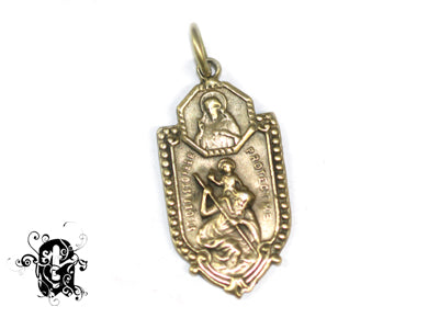 St. Christopher Medallion シルバー ペンダント