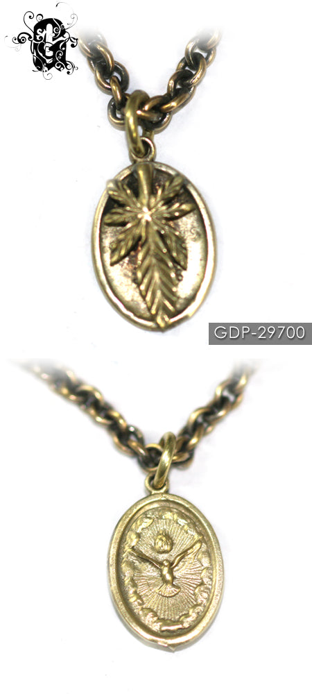 Ganja Medallion シルバー ペンダント