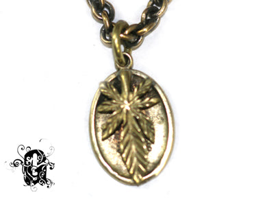 Ganja Medallion シルバー ペンダント
