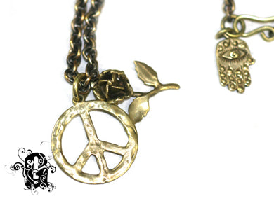 Punk Rose シルバー ペンダント