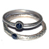 Plata with Black Zirconia