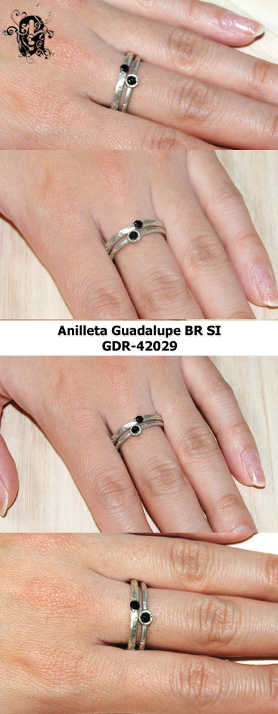 Plata with Black Zirconia