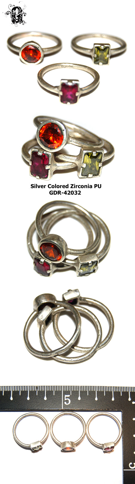 Silver Colored Zirconia PU