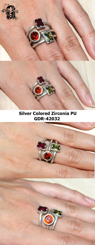 Silver Colored Zirconia PU