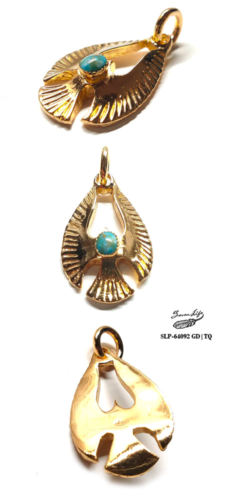 Gold TQ Feather