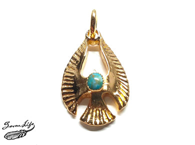 Gold TQ Feather