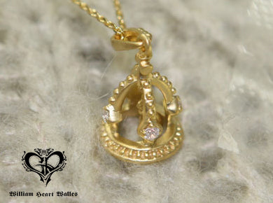 Golden Bell Necklace シルバー ペンダント