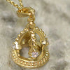 Golden Bell Necklace シルバー ペンダント
