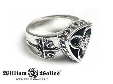Gothic Star Flower Ring-Made By Order シルバー 指&