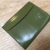 GREEN LEATHER ORGANIZER