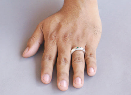 Green Stone Ring