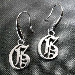Gロゴシルバーピアス/ペアーセット