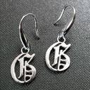 Gロゴシルバーピアス/ペアーセット