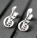 Gロゴシルバーピアス/ペアーセット