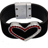 Half Painted Heart レザーブレスレット