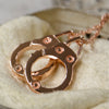 Handcuff Charm Pink