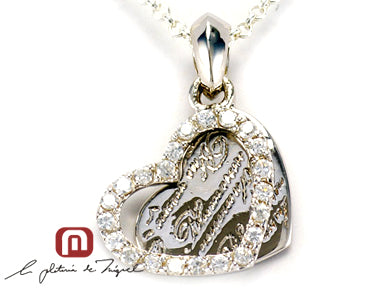 Heart Aura Pendant シルバー ペンダント