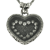 Heart Ribbon Pendant シルバー ペンダント