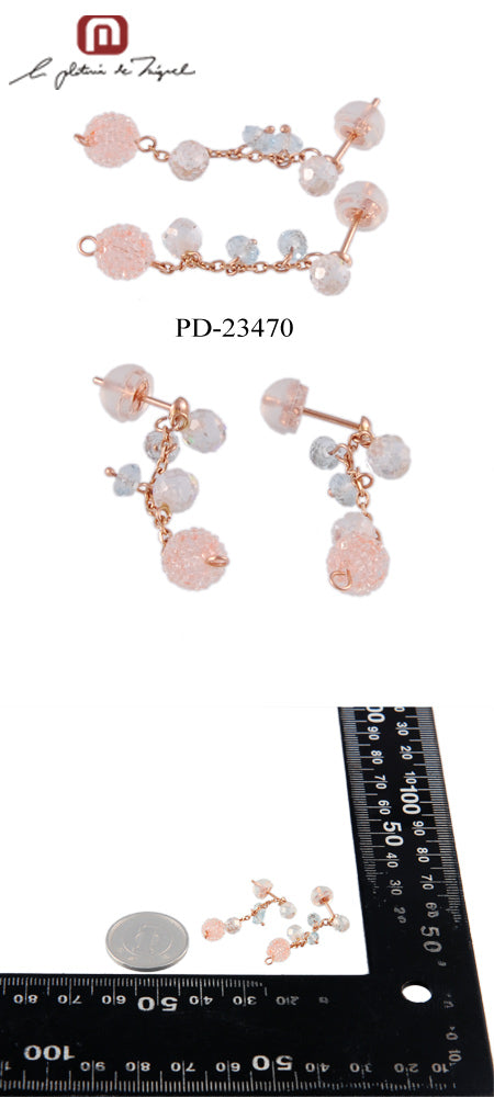 Helin Earrings シルバー ピアス