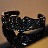 Heroic Skull Bangle Black Plating