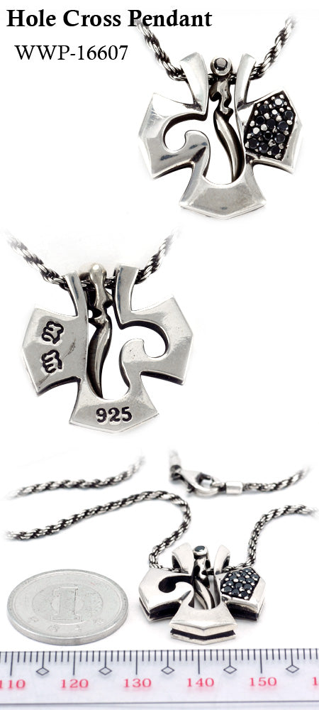 Hole Cross Pendant シルバー ペンダント