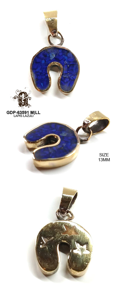 Horseshoe Lapis Lazuli Medium