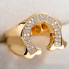 HORSESHOE RING GD