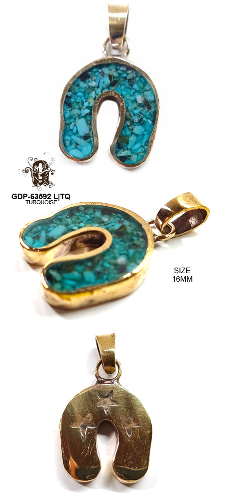 Horseshoe Turquoise Large