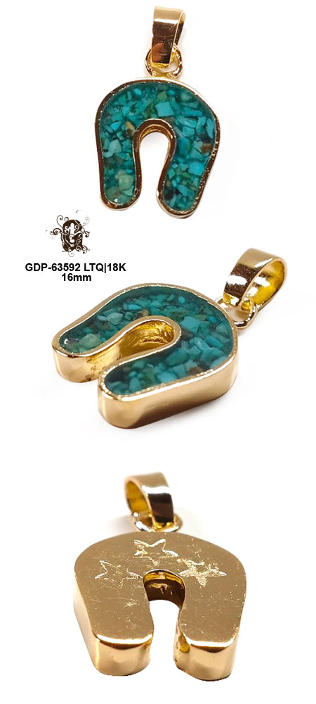 Horseshoe Turquoise Large