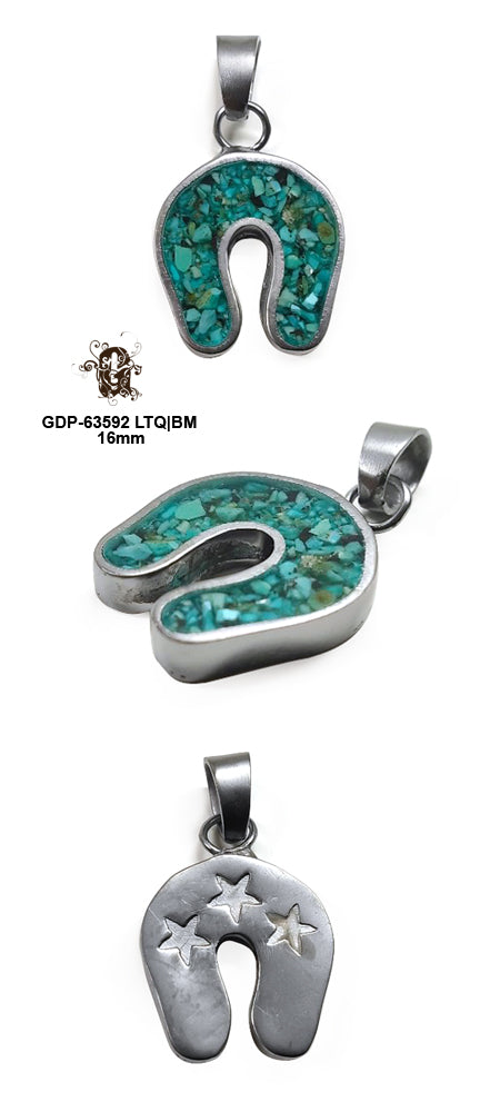 Horseshoe Turquoise Large