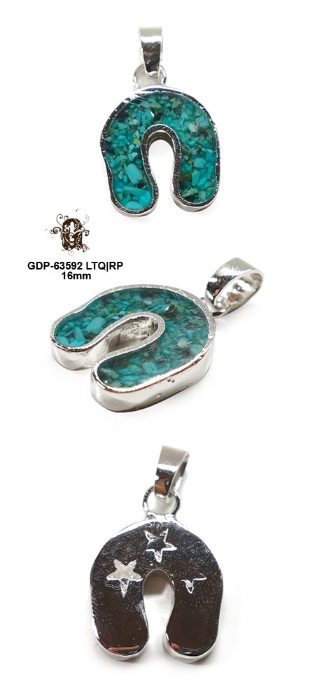 Horseshoe Turquoise Large