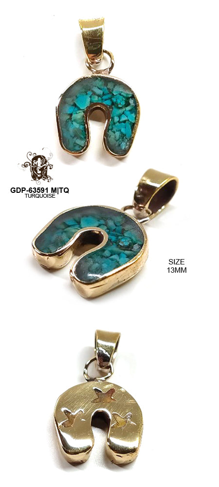 Horseshoe Turquoise Medium