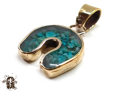 Horseshoe Turquoise Medium