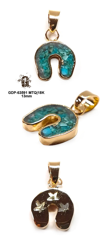 Horseshoe Turquoise Medium