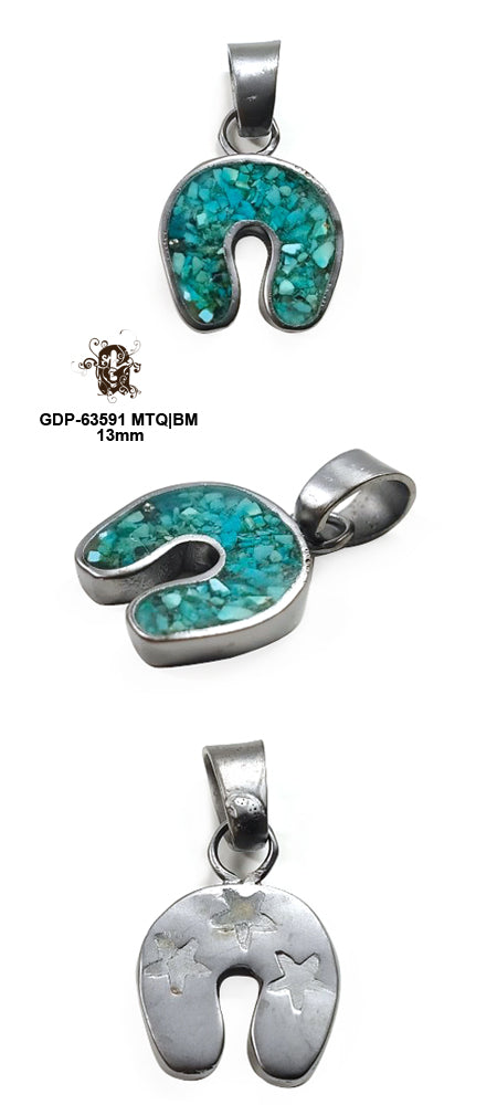 Horseshoe Turquoise Medium