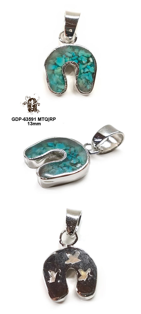 Horseshoe Turquoise Medium