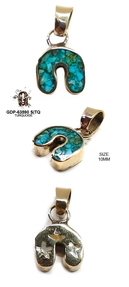 Horseshoe Turquoise Small